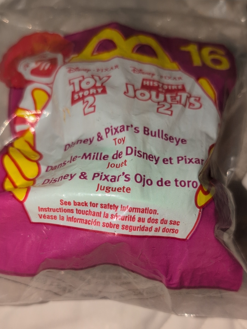 Toy Story 2 Bullseye Kids Toy 1999 Happy Meal McDonald's Toy
